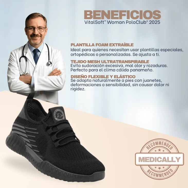 Zapatilla VitalSoft™ 2025 PoloClub® Woman