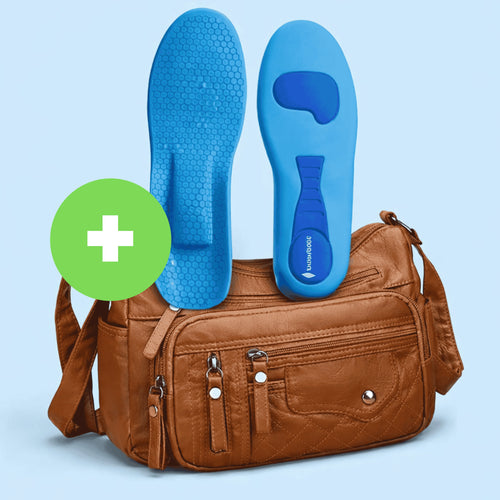 Promo Pack: ¡Plantillas ComfyFeet™ + Bandolera MultiChic™!